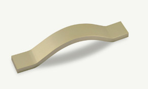 Металлические ручки цвета шампань